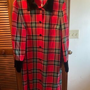 Preston & York Red and Black Dress New with Tag